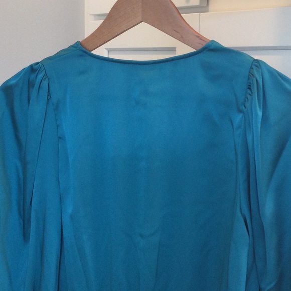 Holiday Vibes! NWT Sergio Hudson for Target turquoise bodysuit - Picture 9 of 10